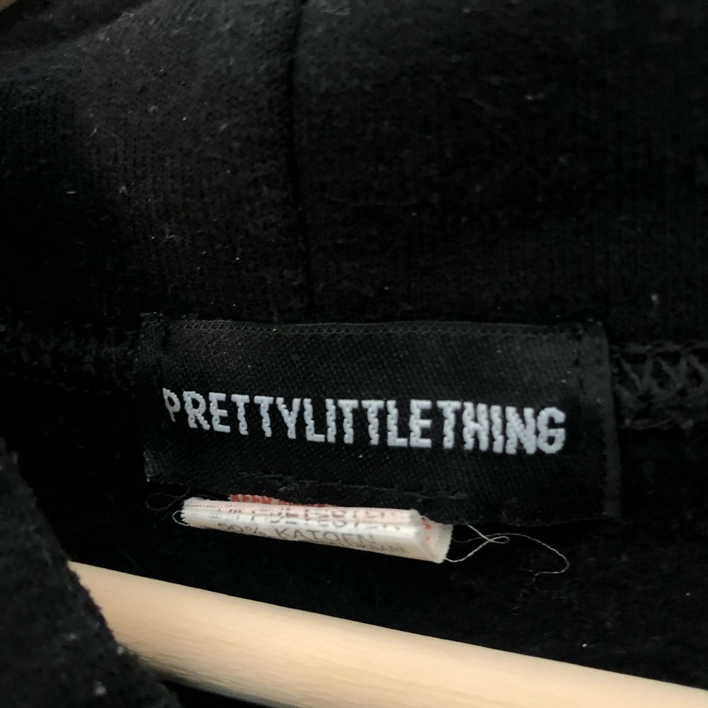Plain Black Hoodie - Picture 2 of 3